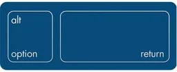 Alt Option Return