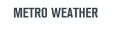 Metro Weather