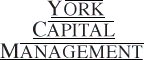 York Capital Management