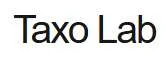 Taxo Lab