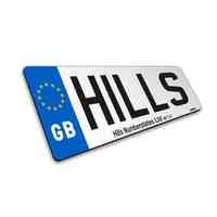 Hills Numberplates